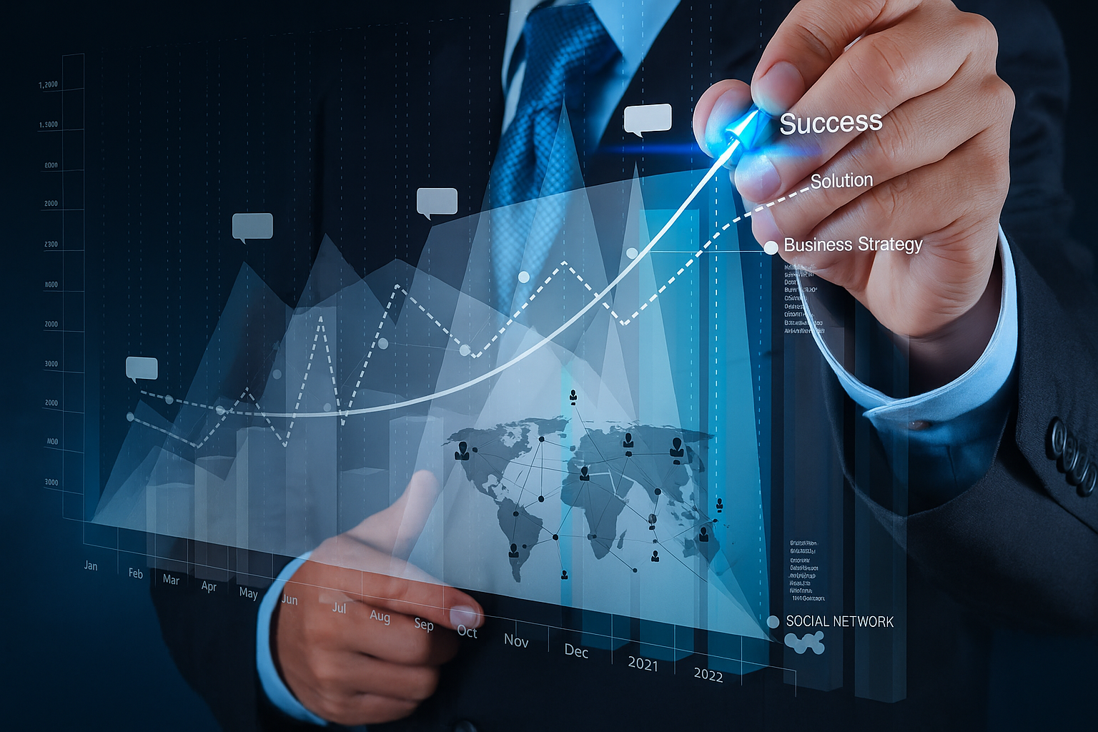 Especialistas da ProSys monitorando operações críticas em um centro de comando.